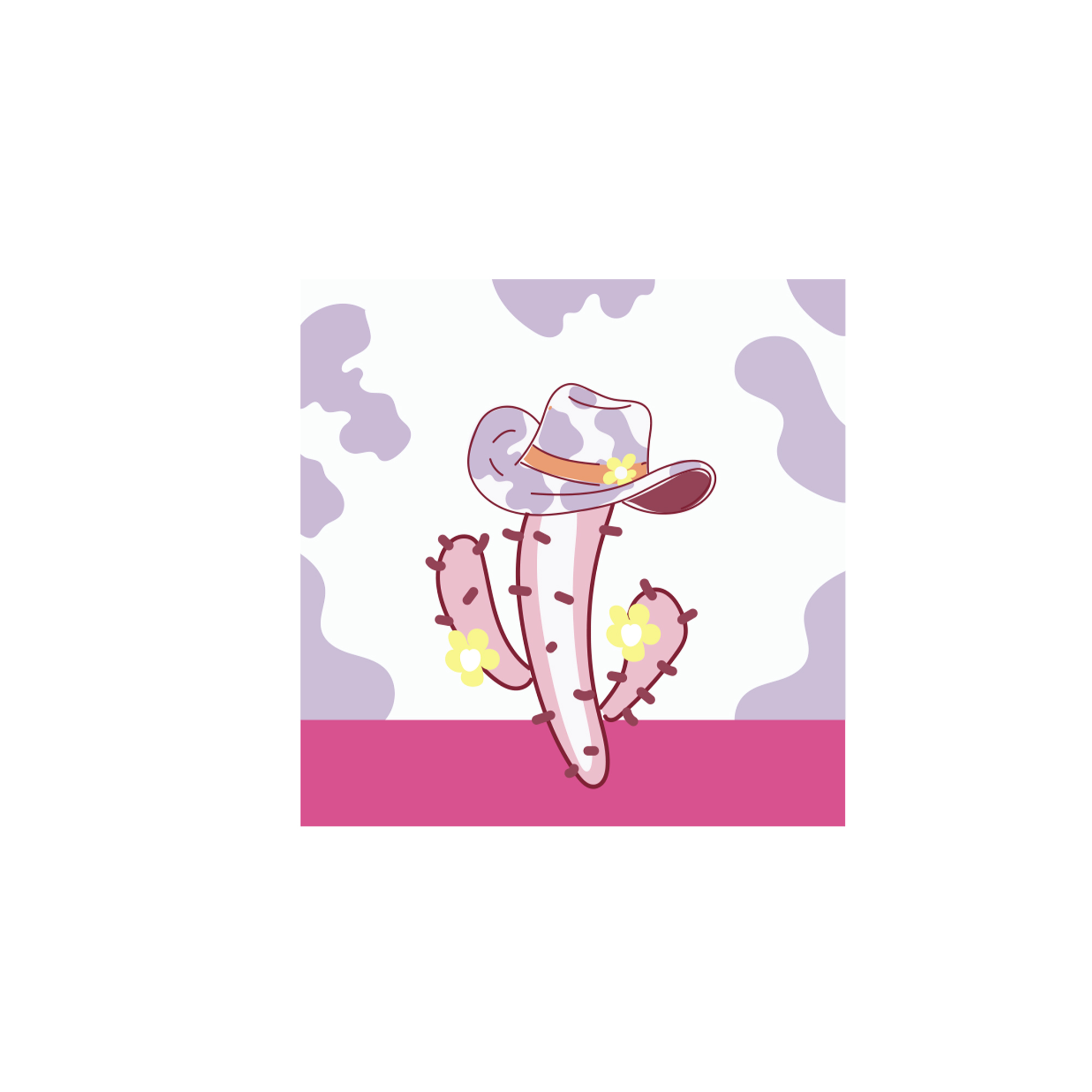 Cowgirl Theme Napkin