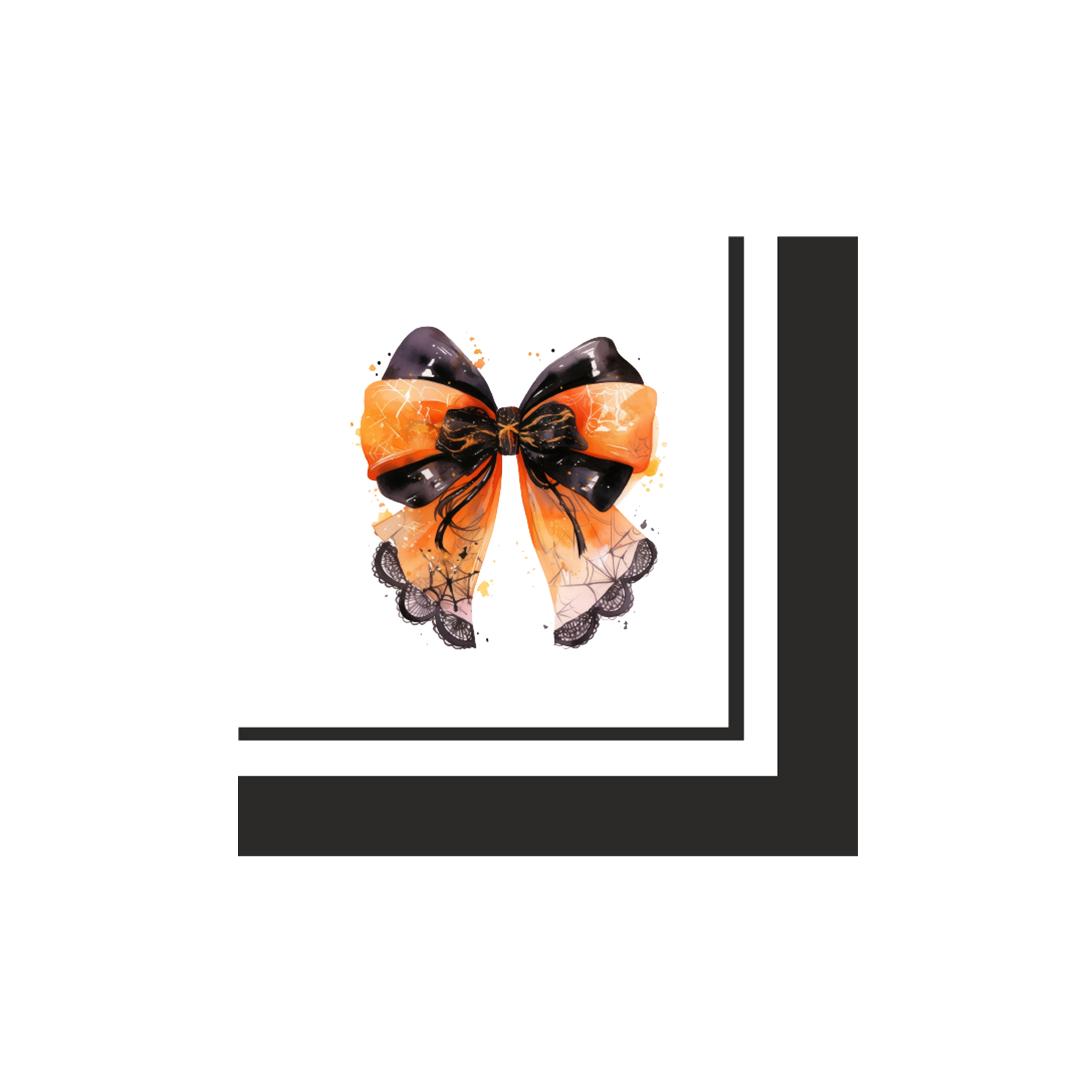 Halloween theme Bowknot Napkin