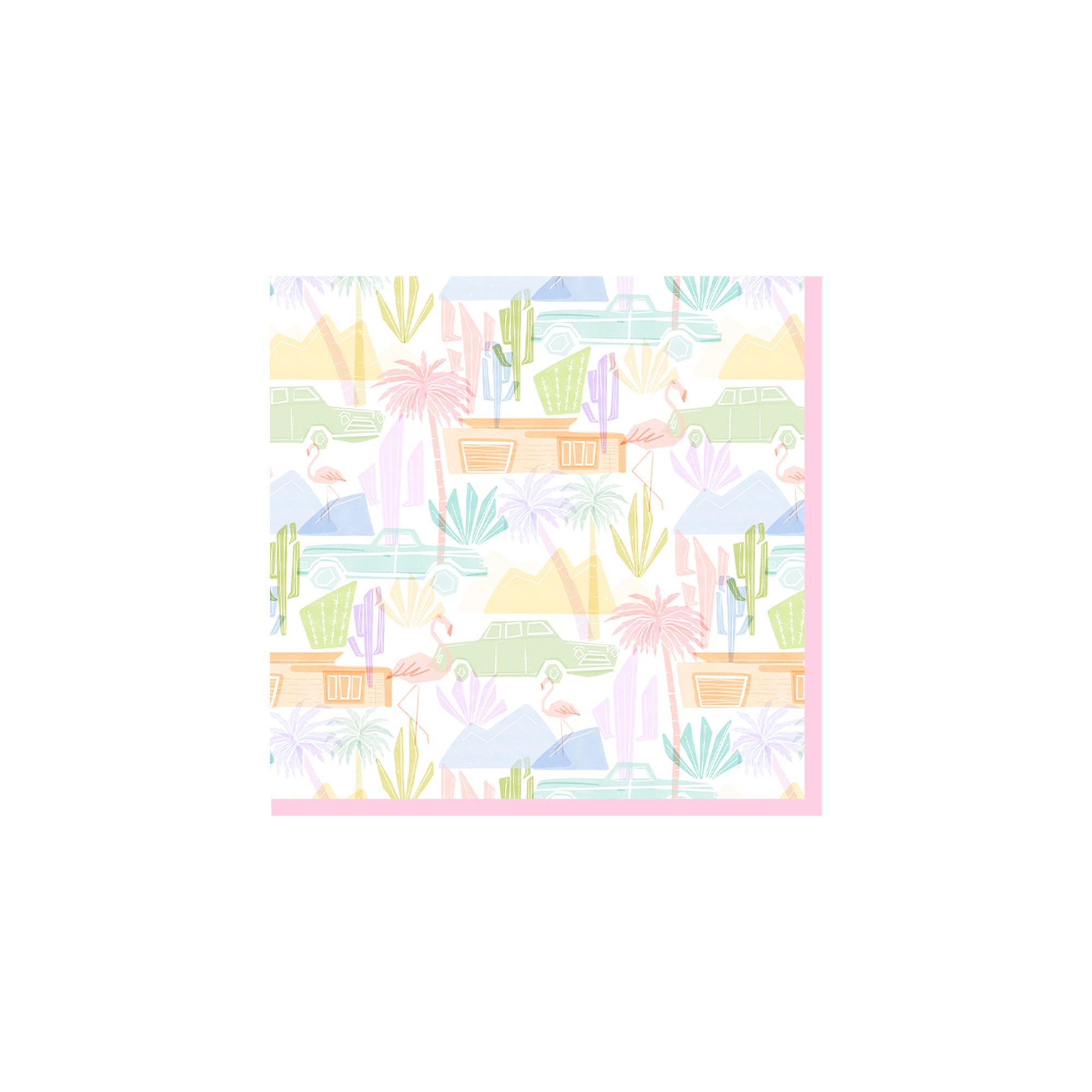 Summer Theme Aloha Party Napkin