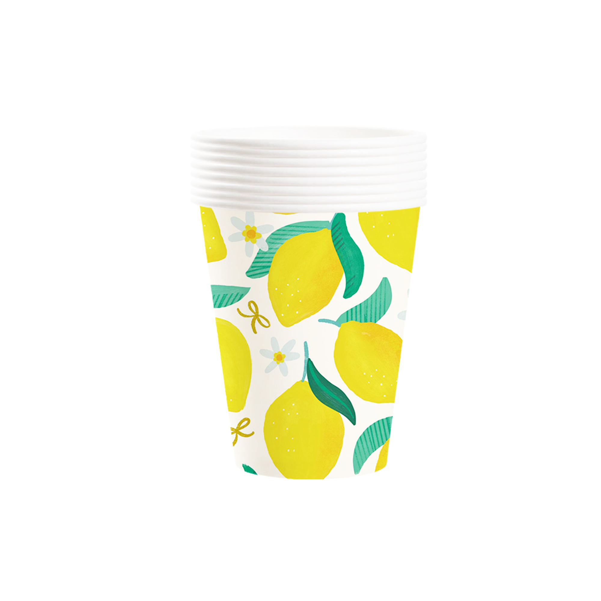 Fruit Theme Lemon Pattern 9oz Cup