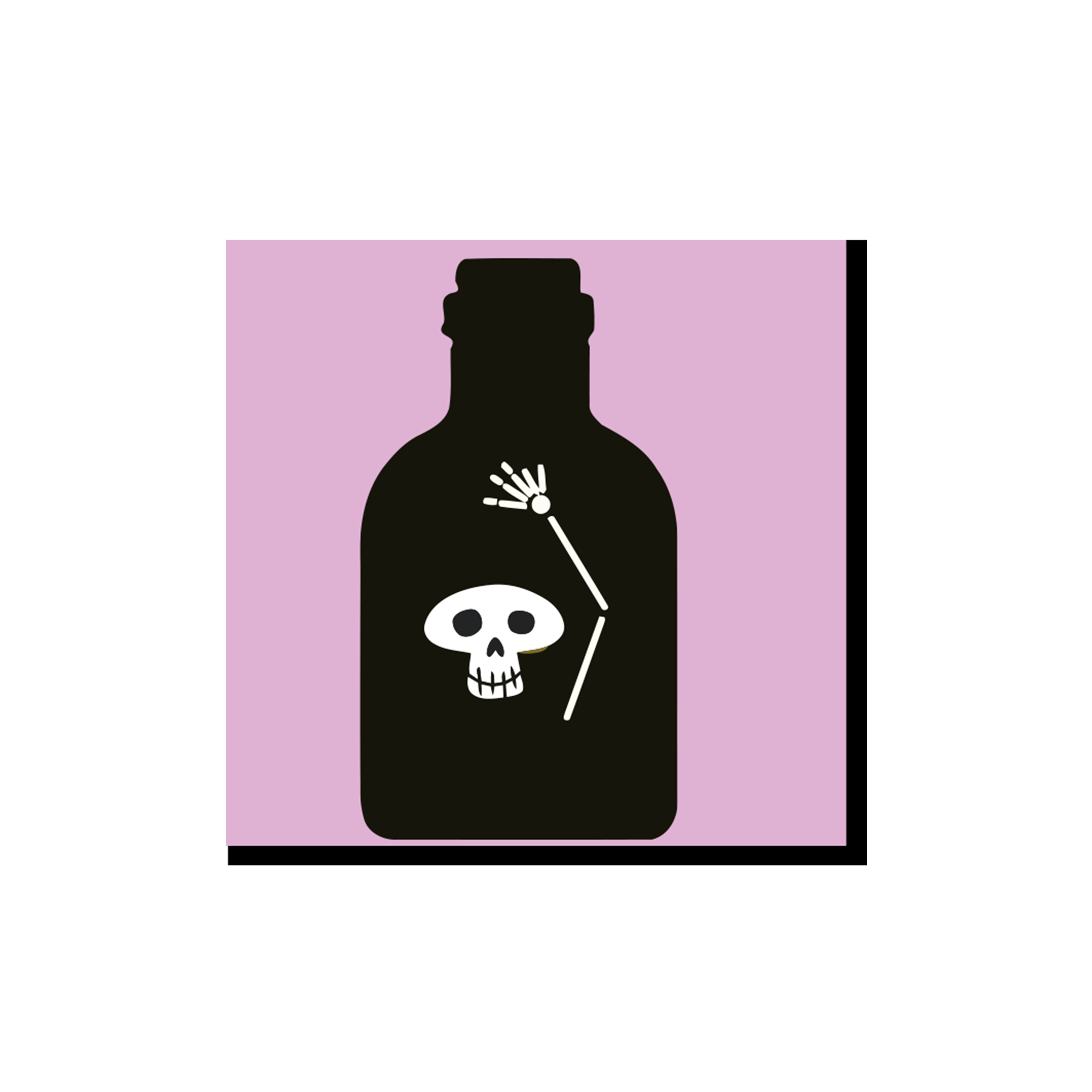 Halloween theme Magic Potion Napkin