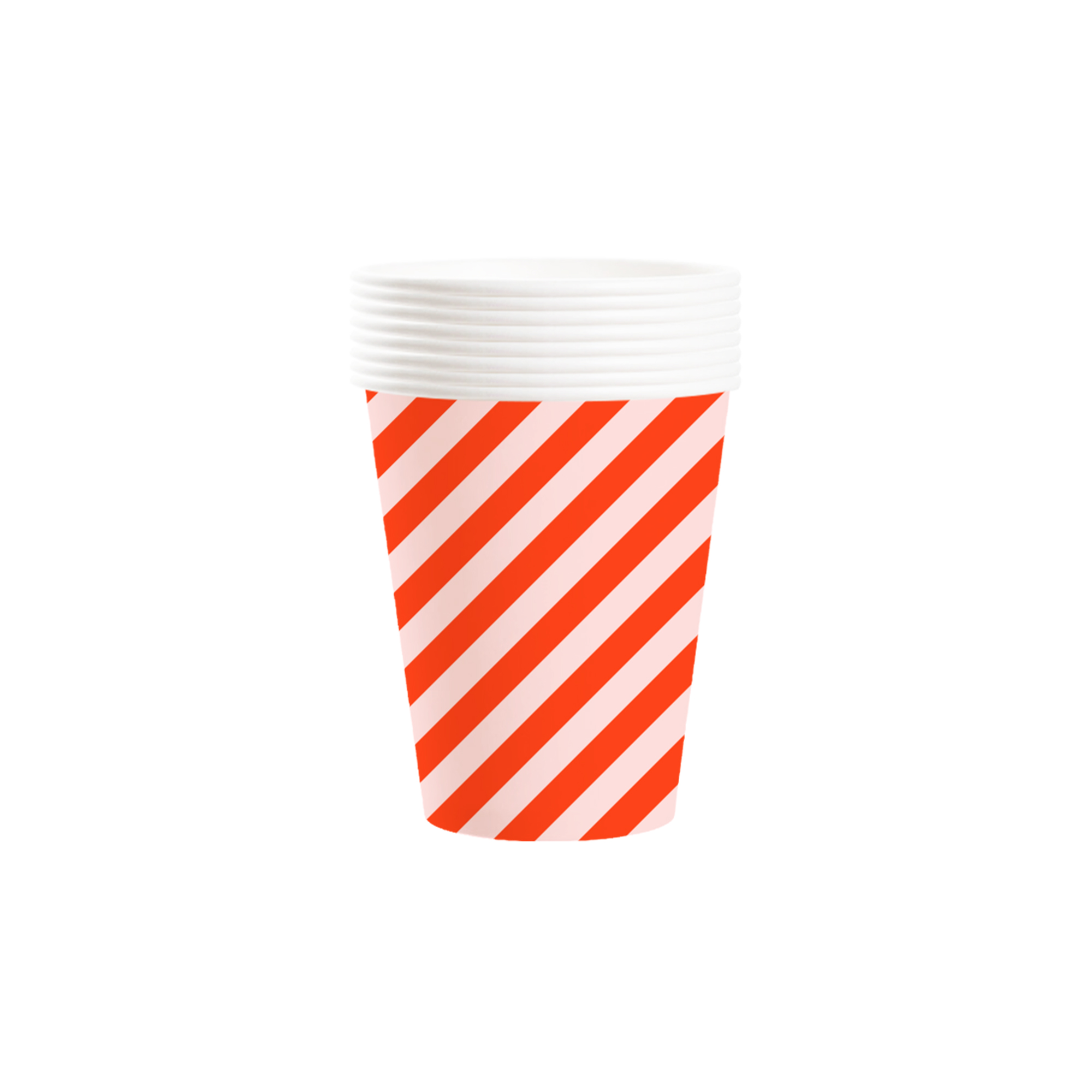Christmas Theme Red And Pink Color Red Streak 9oz Cup