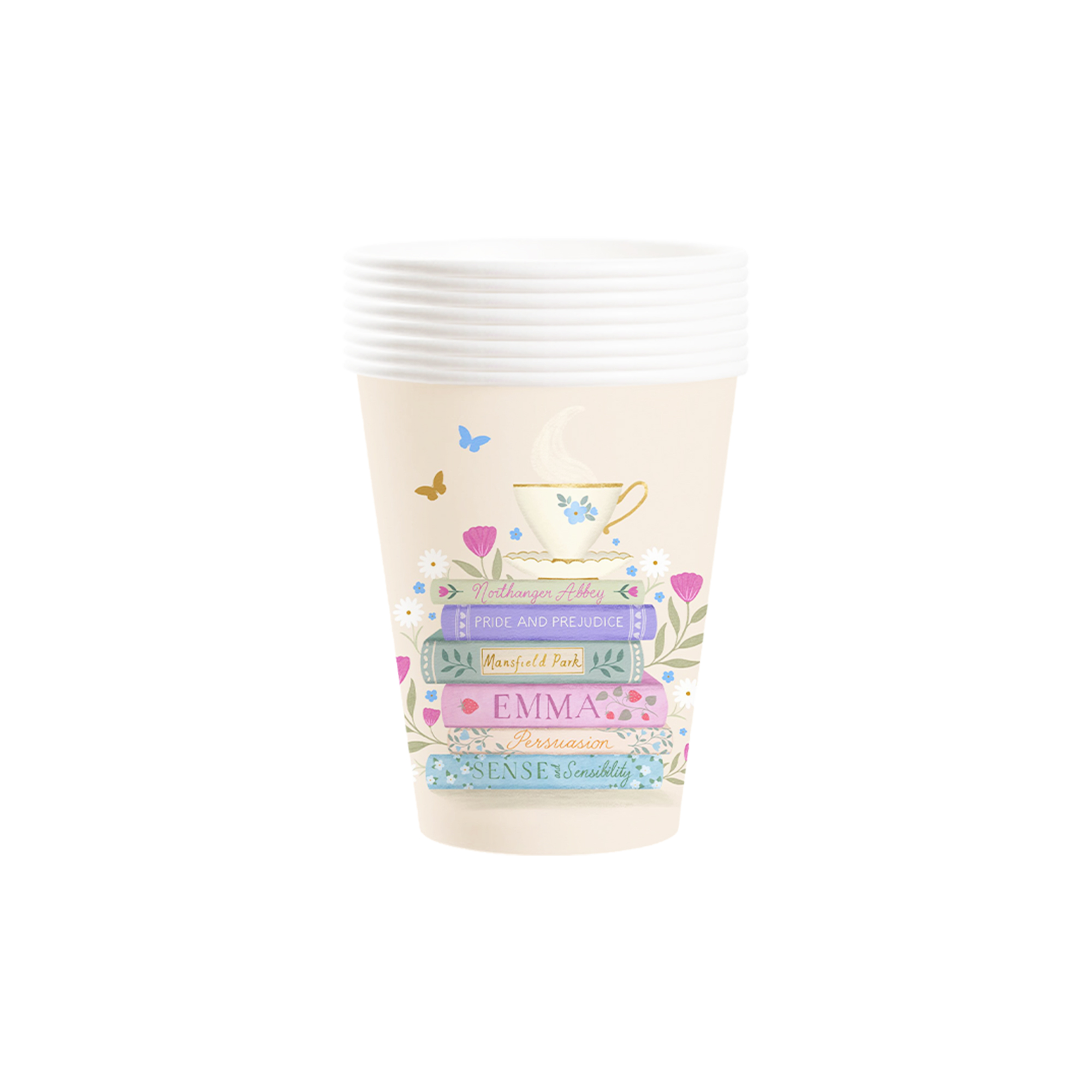 Back To School Theme Beige 9oz Cup