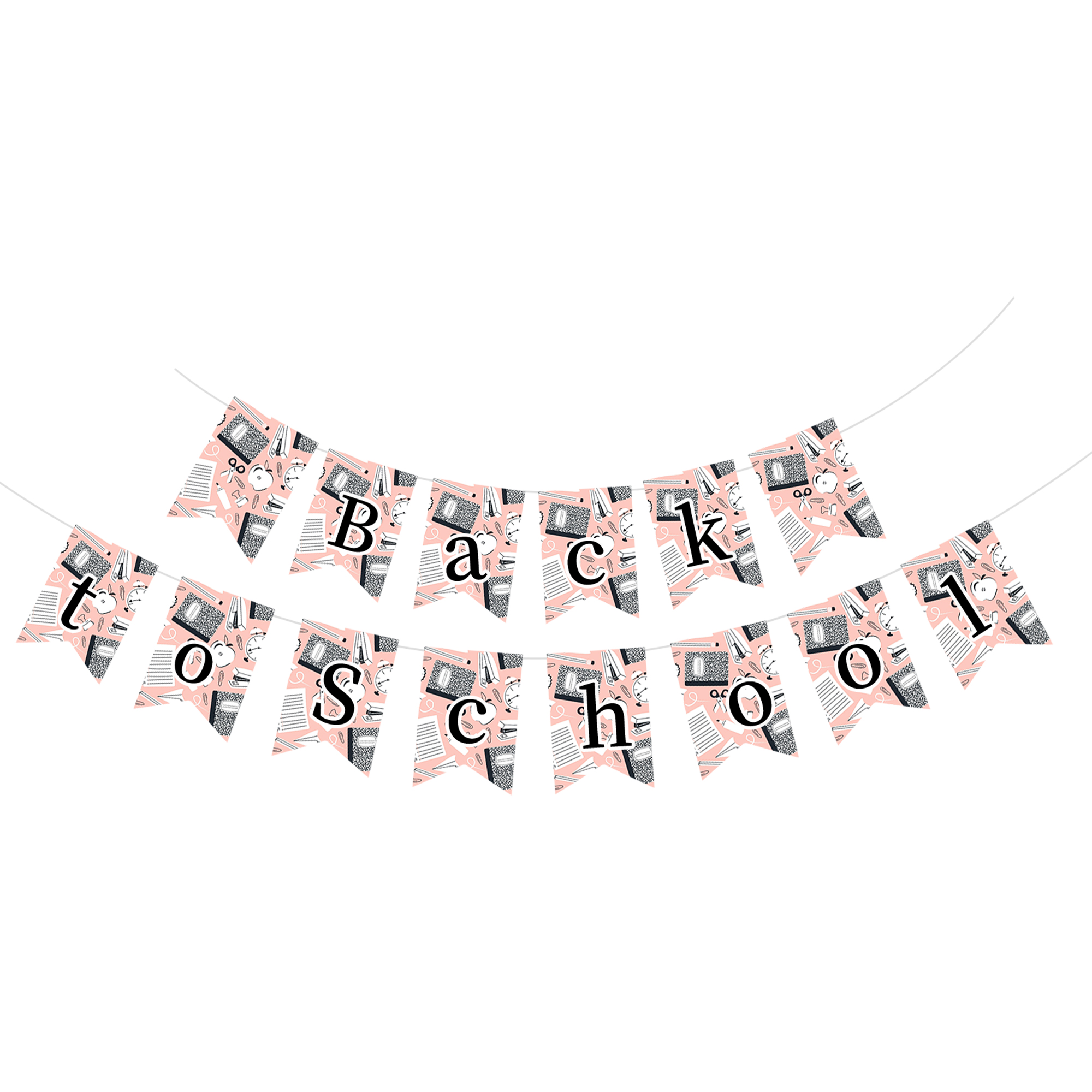 Back To School Theme Paper Banner