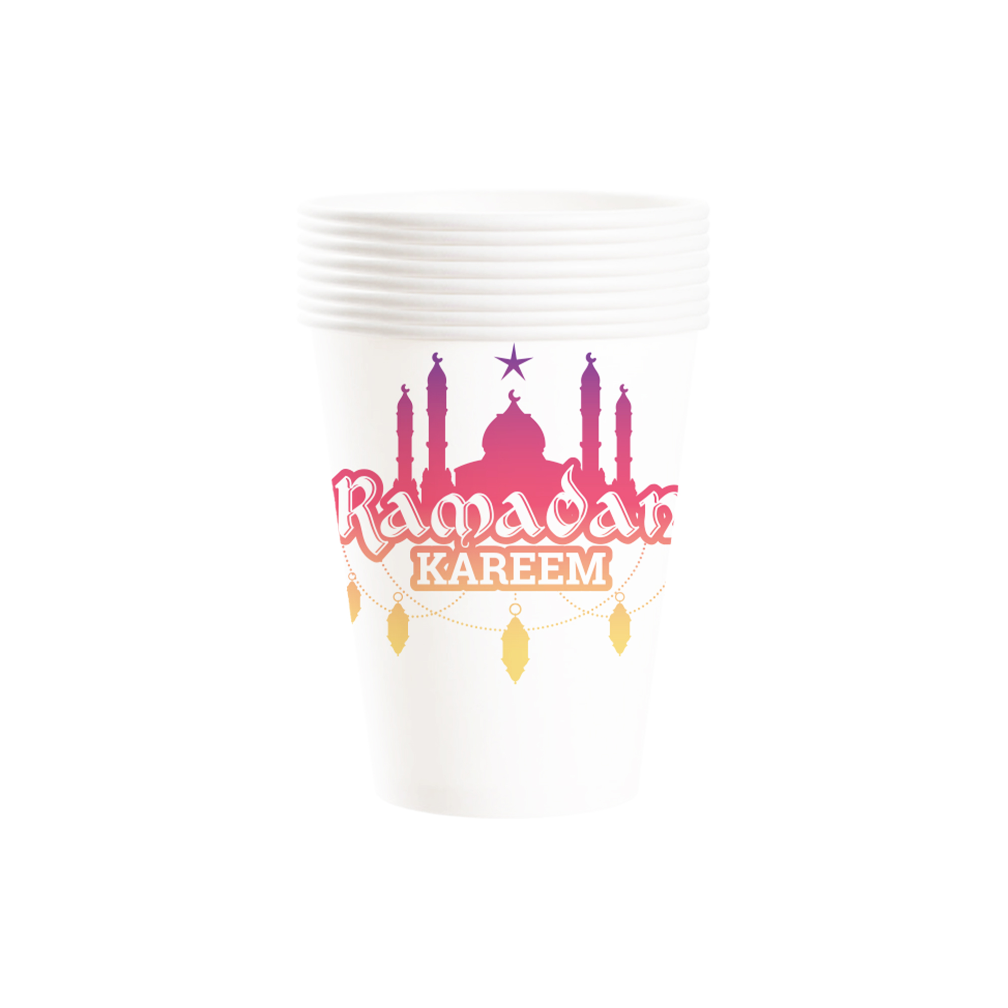 Ramadan Holiday 9oz Paper Cup