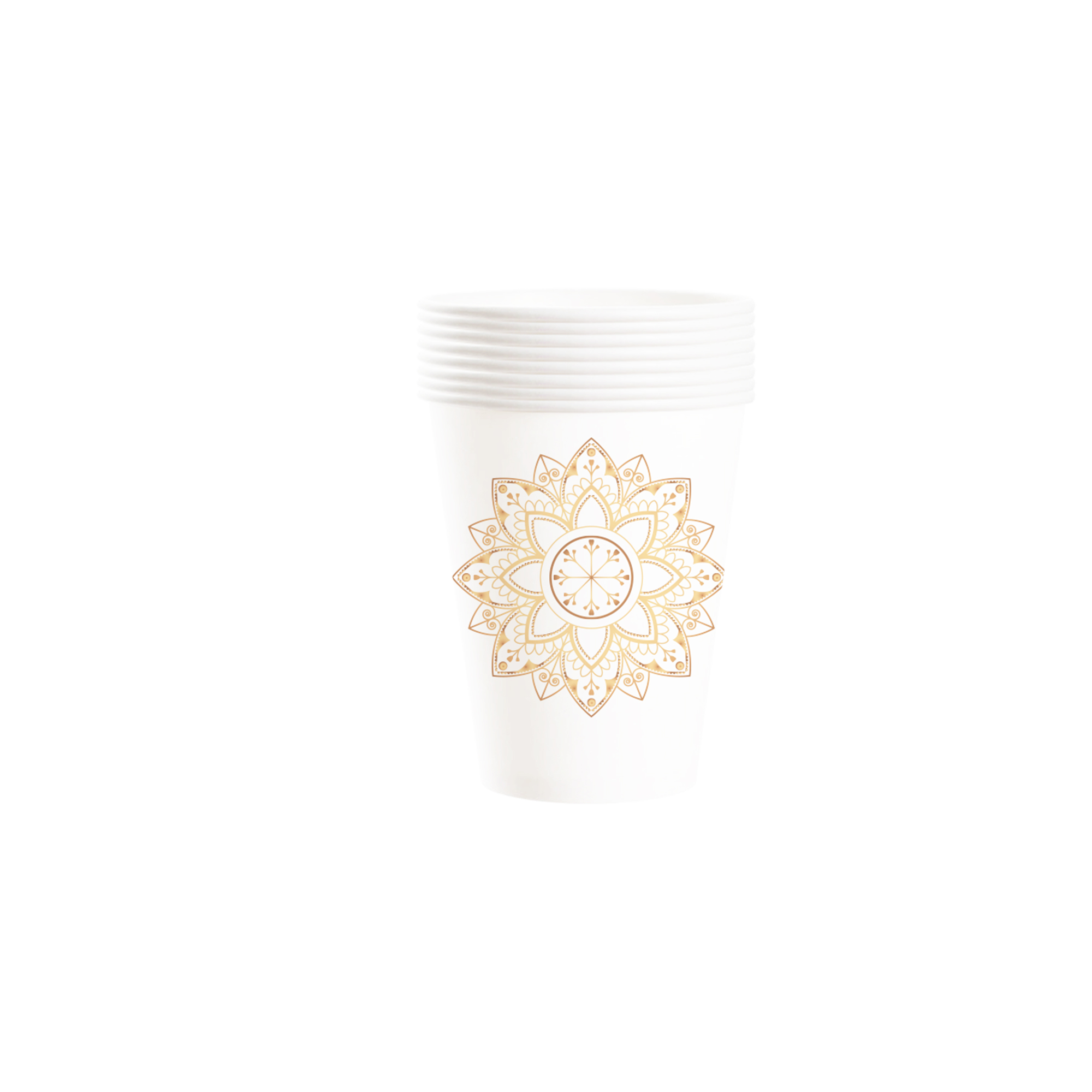 Ramadan Eid Gold Holiday 9oz Paper Cup
