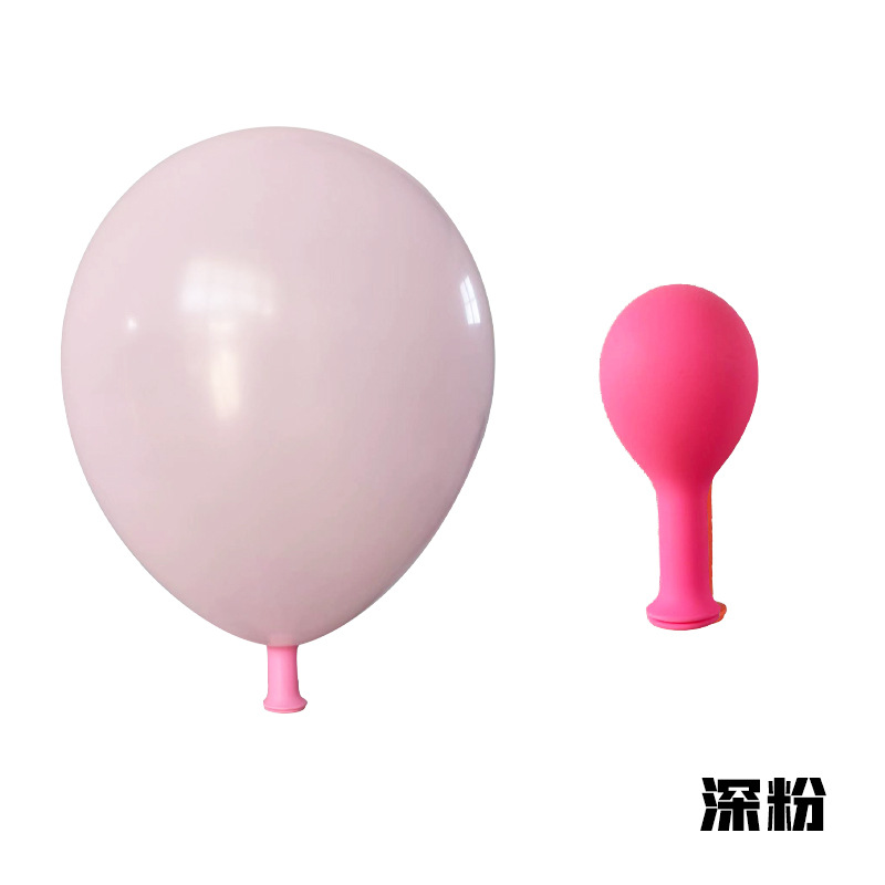 5inch Dark Pink Standard Color Latex Balloon