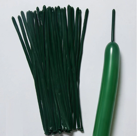 30cm Dark Green Pearl Color Long Latex Balloon