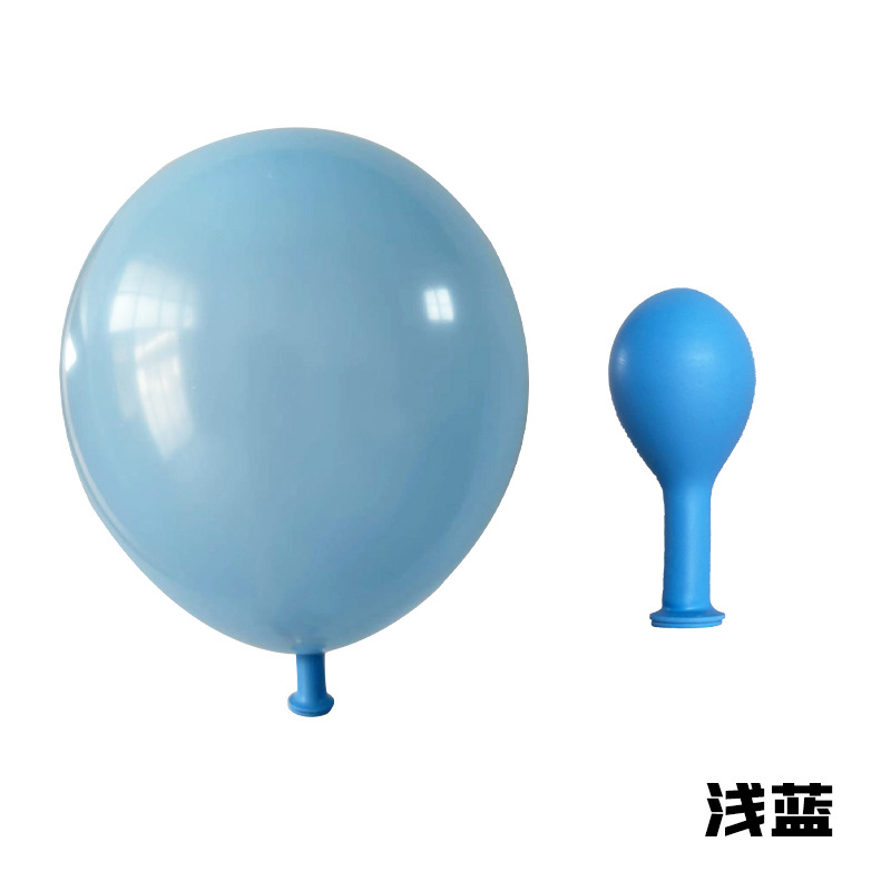 5inch Light Blue Standard Color Latex Balloon