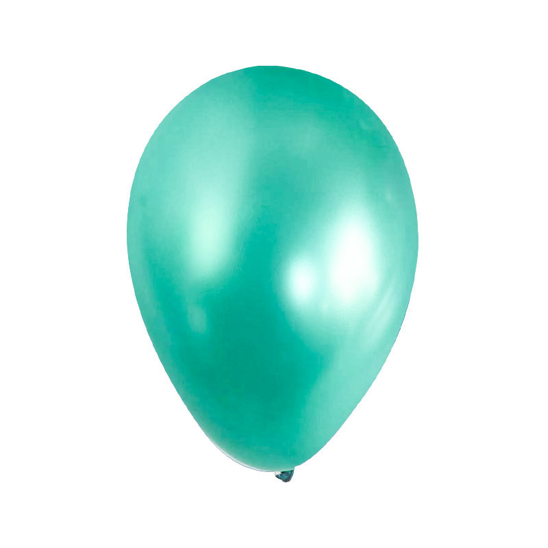 5 Inch Pearlescent Green Latex Balloon