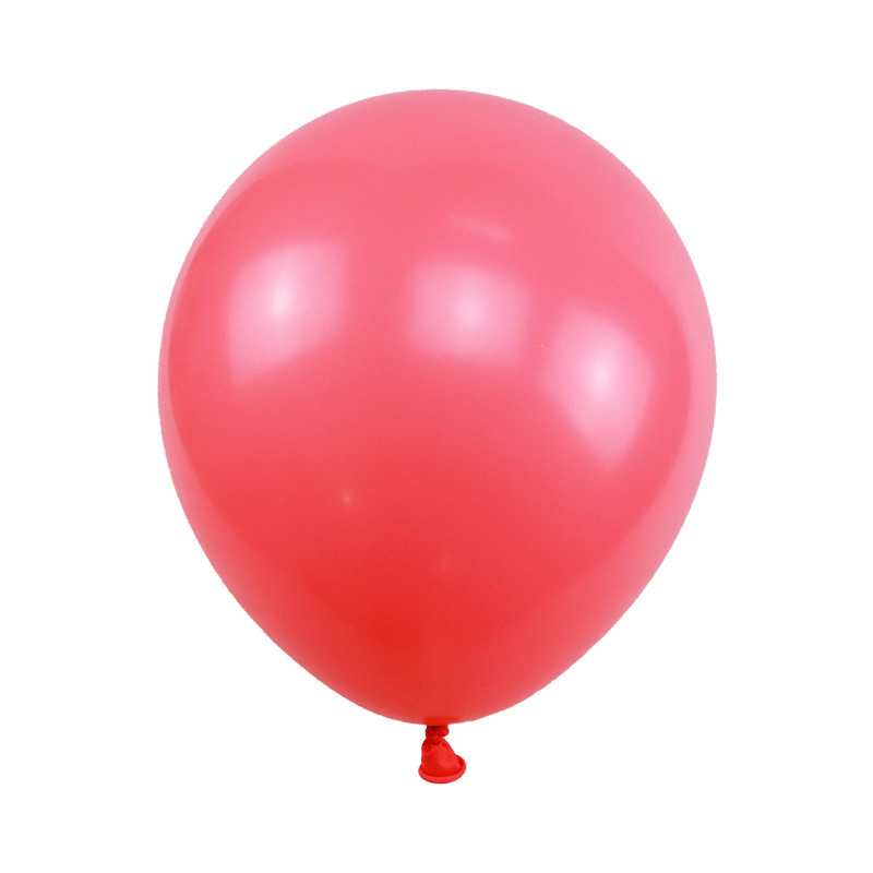 10inch Red Pastel Color Latex Balloon