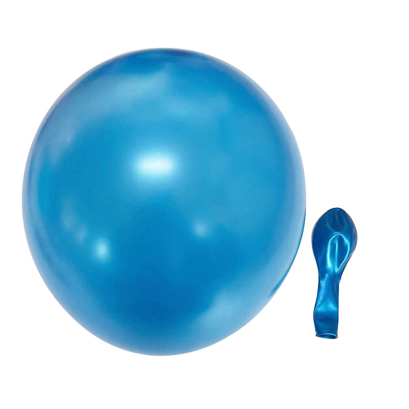 10 Inch Pearlescent Dark Blue Latex Balloon