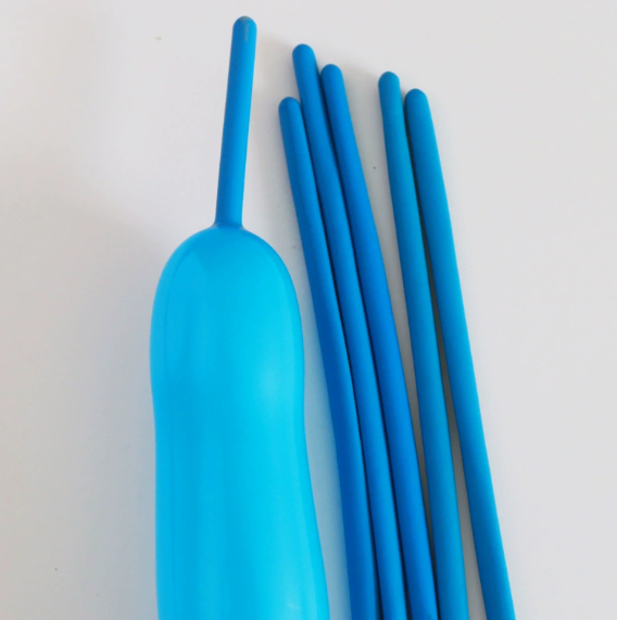 30cm Dark Blue Matte Color Long Latex Balloon