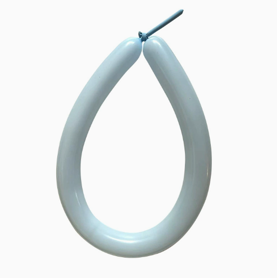 30cm Blue Macaron Color Long Latex Balloon