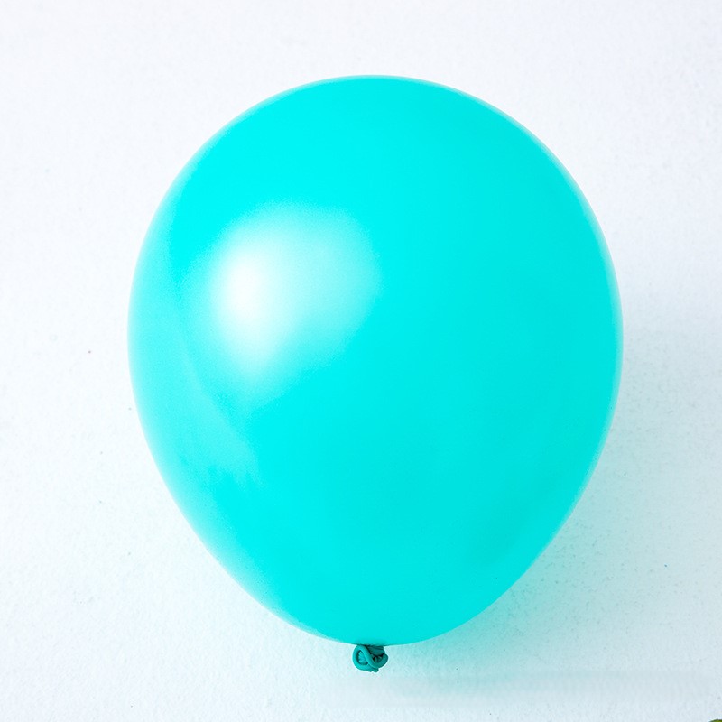 12 Inch Pearlescent Tiffany Blue Latex Balloon
