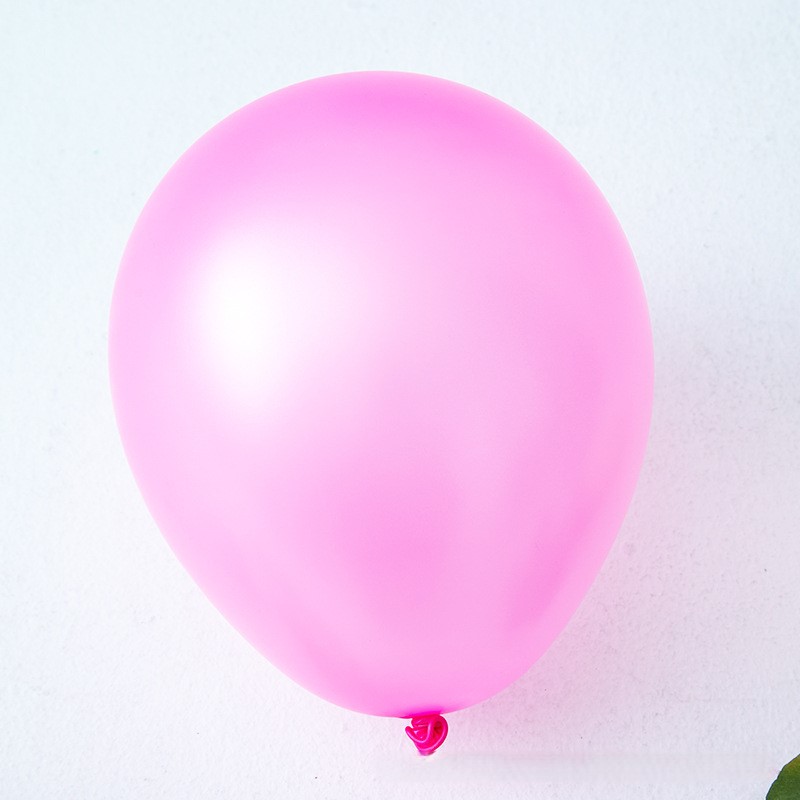 12 Inch Pearlescent Dark Pink Latex Balloon