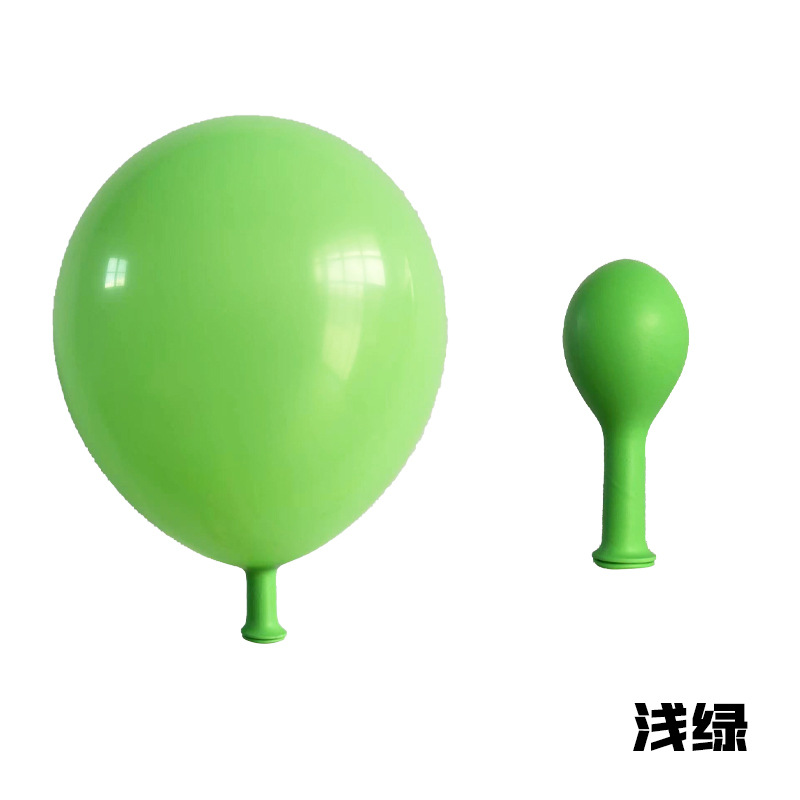 10inch Light Green Standard Color Latex Balloon