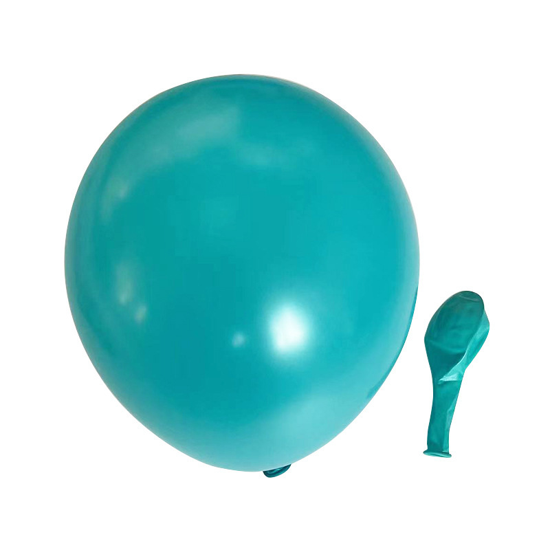 10 Inch Pearlescent Tiffany Blue Latex Balloon