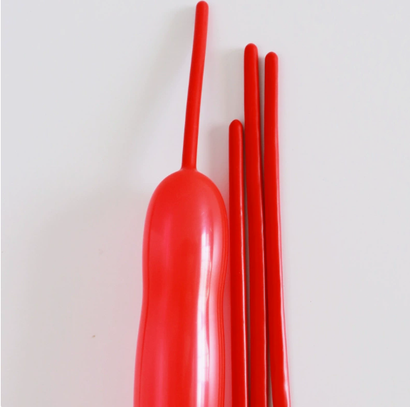 30cm Red Matte Color Long Latex Balloon