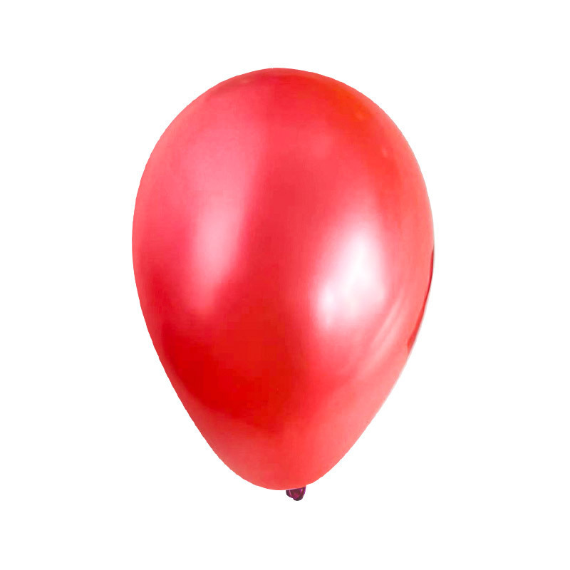 5 Inch Pearlescent Red Latex Balloon