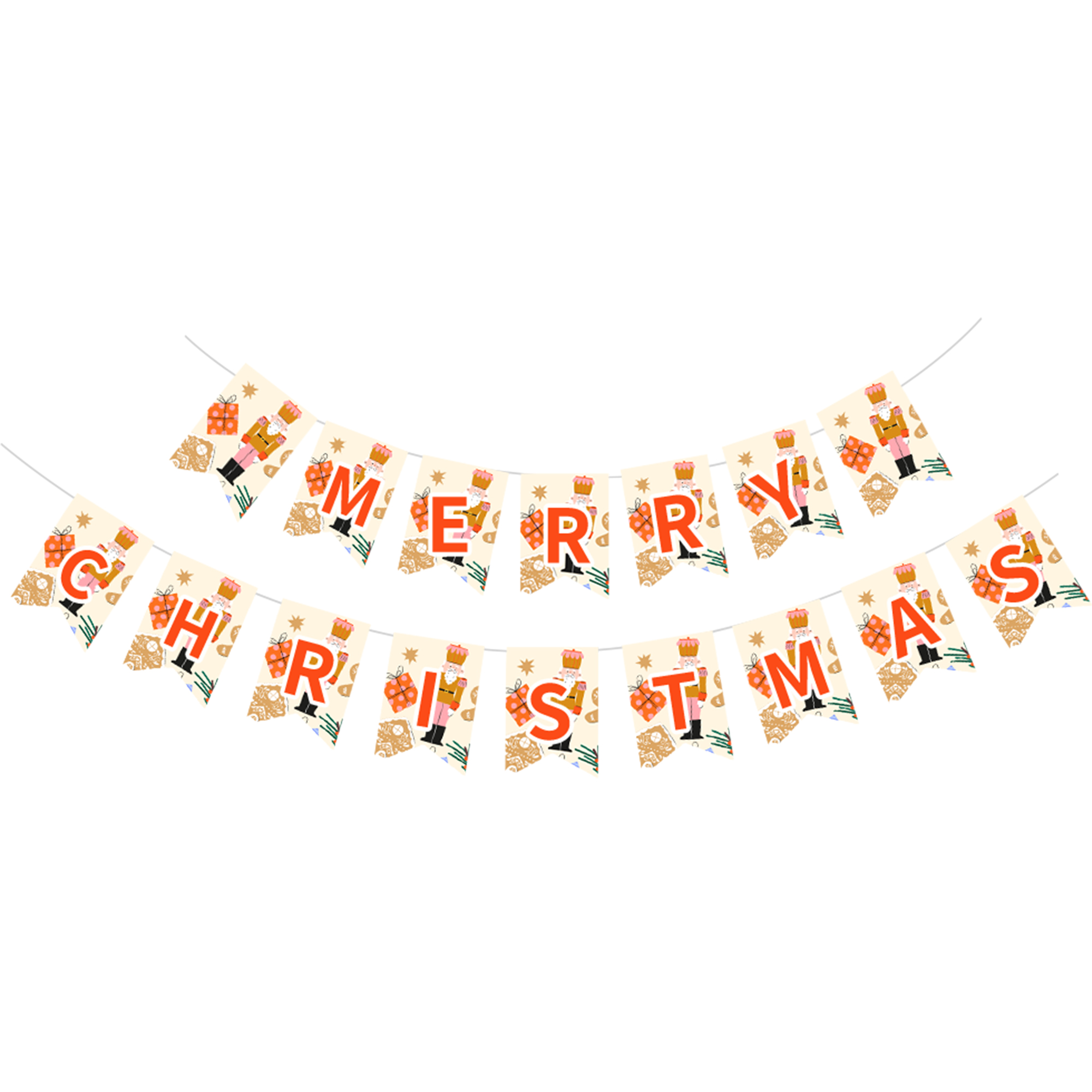 Christmas Christmas Gift Box Paper Banner