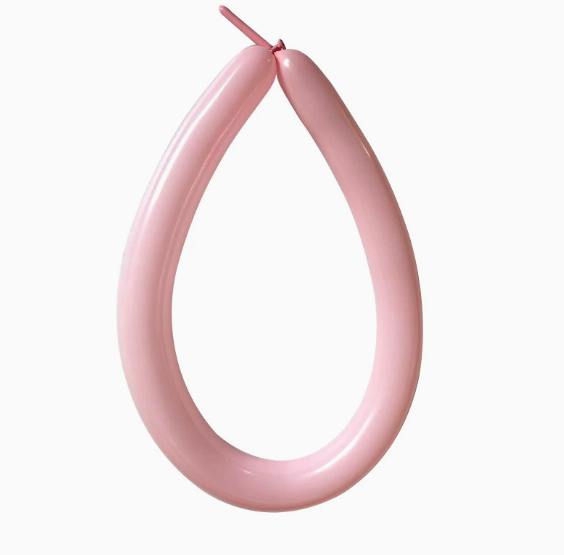 30cm Pink Macaron Color Long Latex Balloon