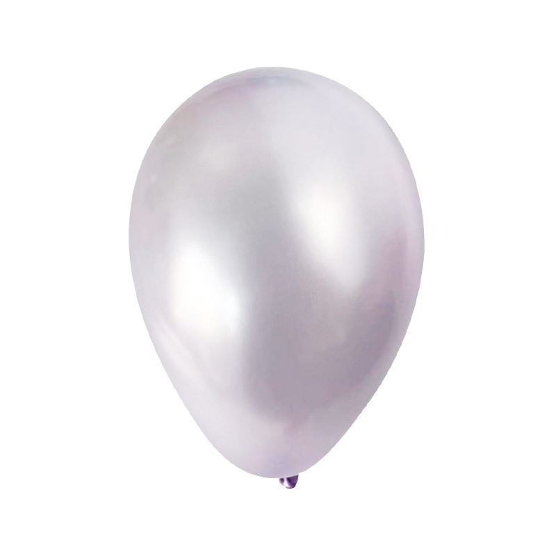 5 Inch Pearlescent Light Purple Latex Balloon