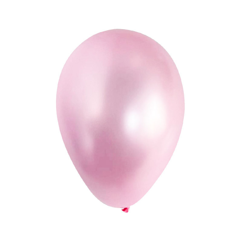 5 Inch Pearlescent Pink Latex Balloon
