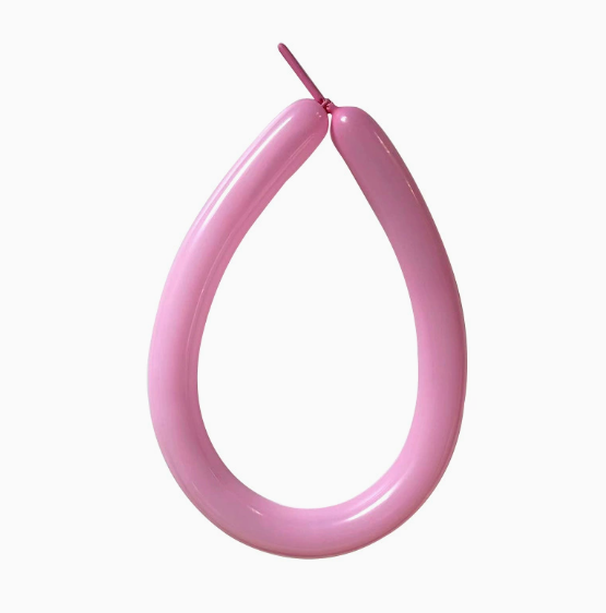 30cm Dark Pink Macaron Color Long Latex Balloon