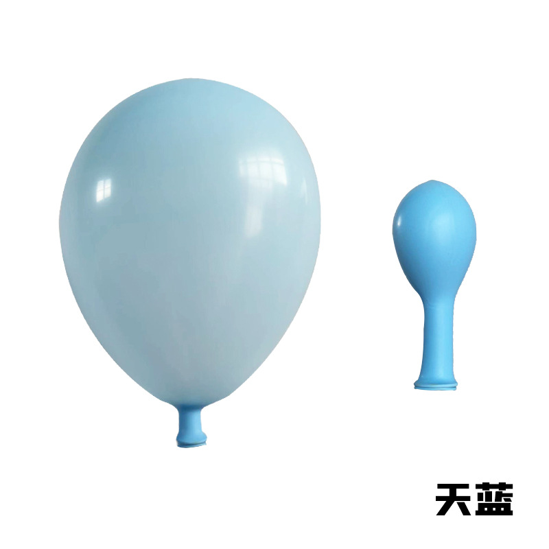 10inch Sky Blue Standard Color Latex Balloon