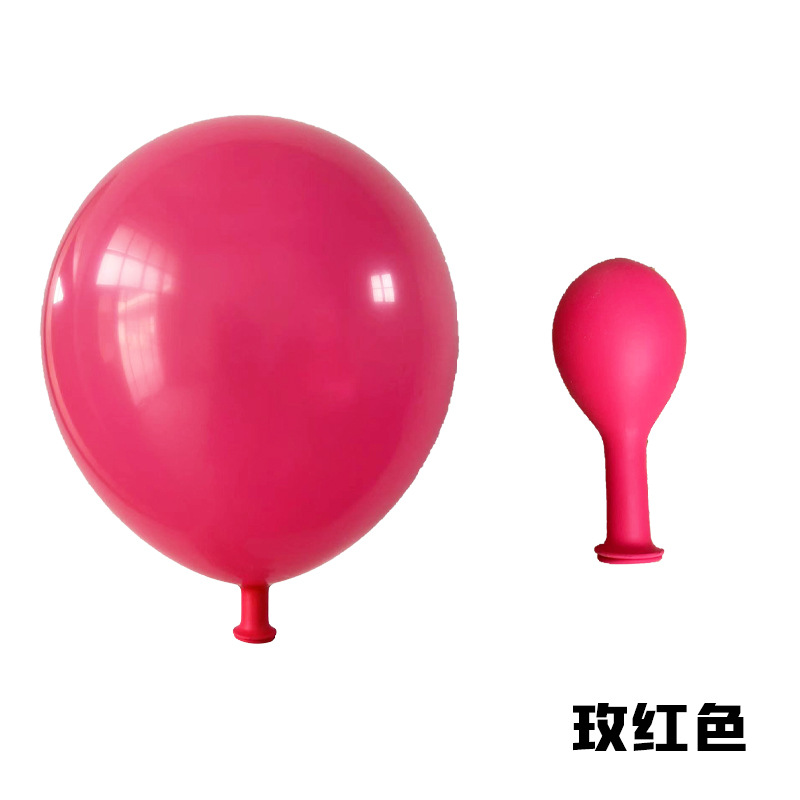 18inch Hot Pink Standard Color Latex Balloon