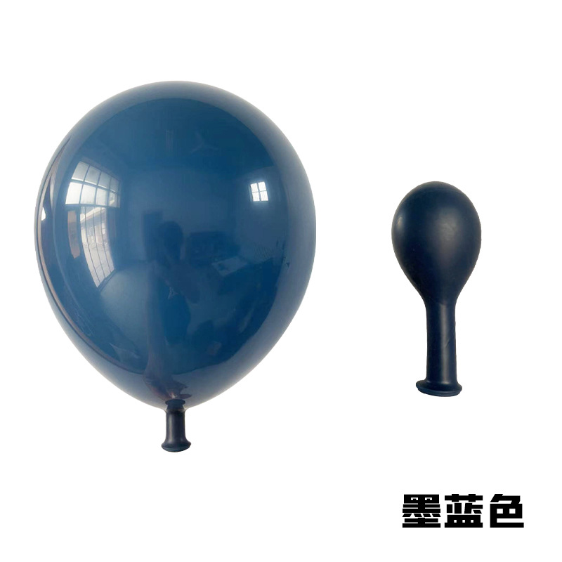 18inch Navy Blue Standard Color Latex Balloon