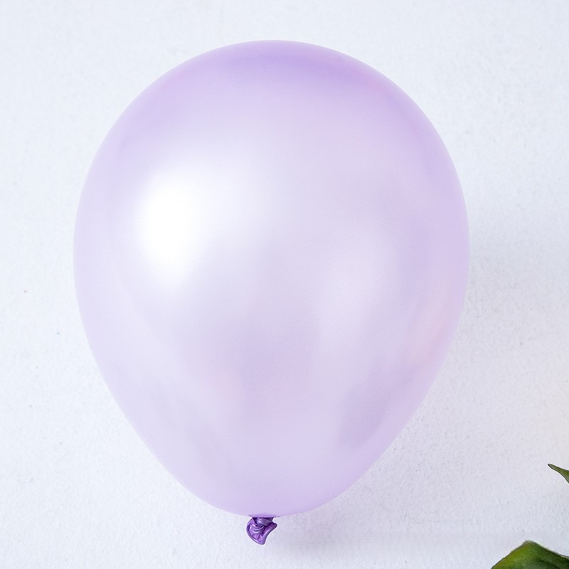 18 Inch Pearlescent Light Purple Latex Balloon