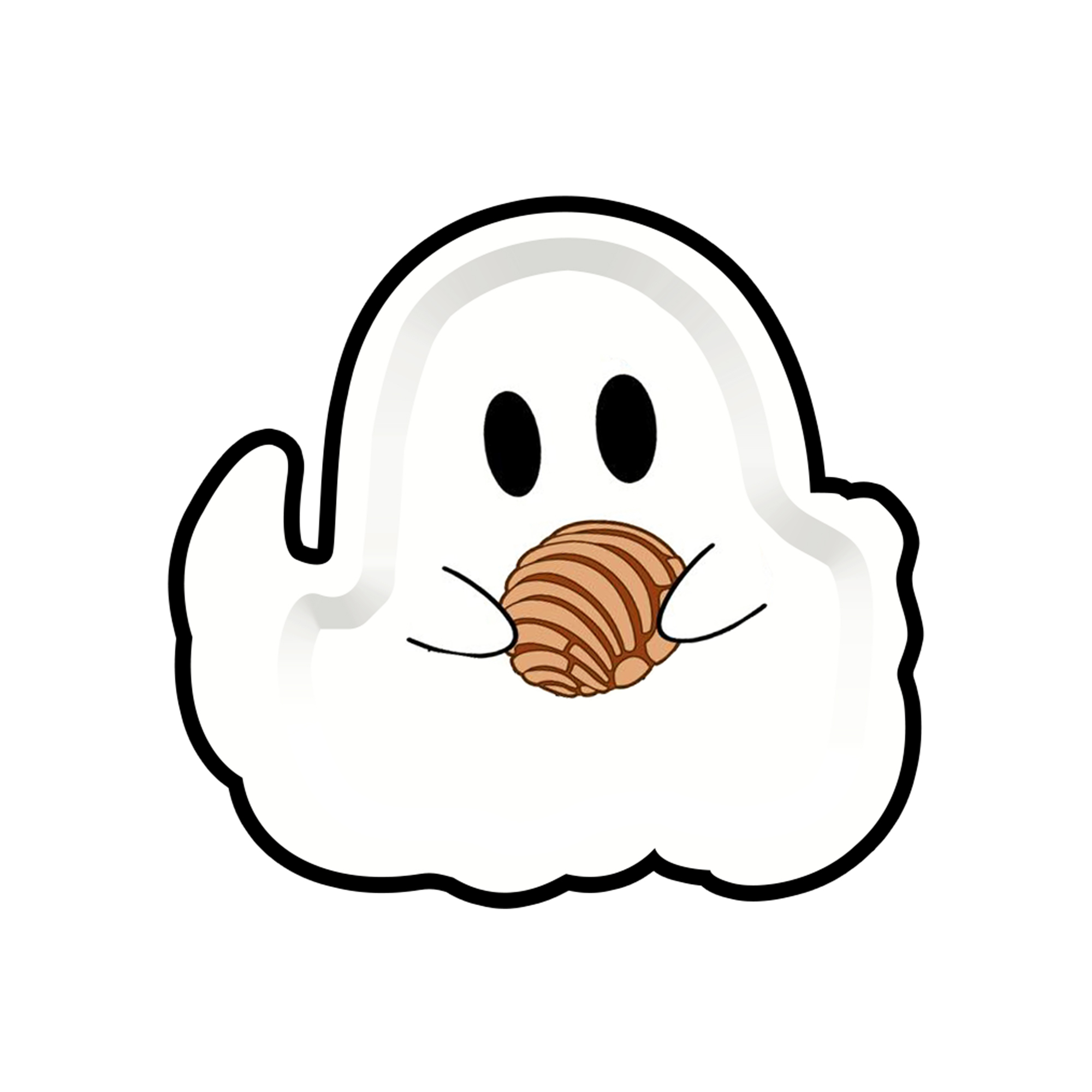 Halloween Theme Die-Cut Line Dessert Plate