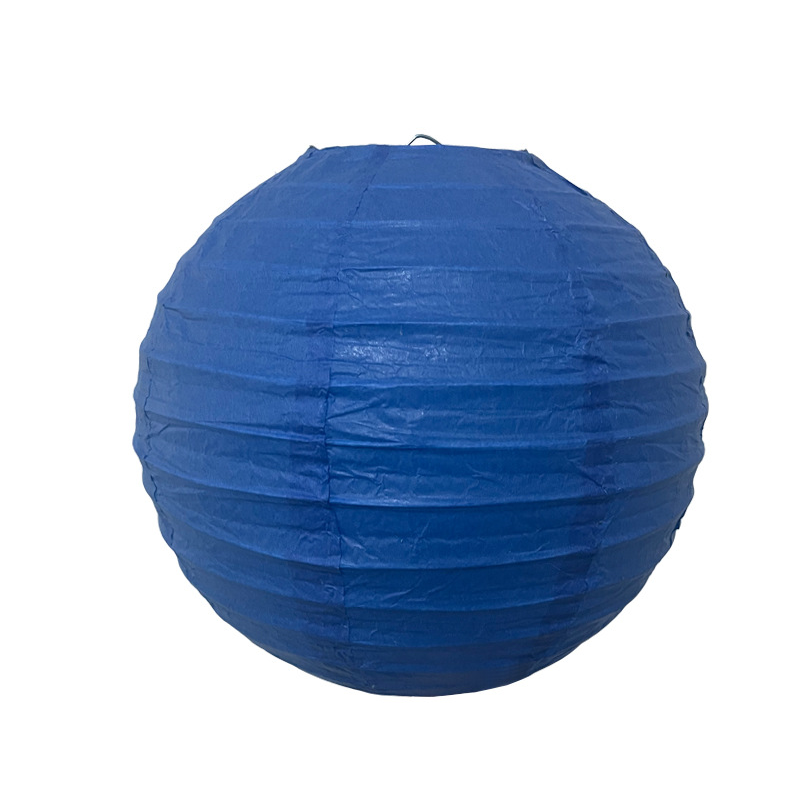 10 inch Dark Blue Paper Lantern