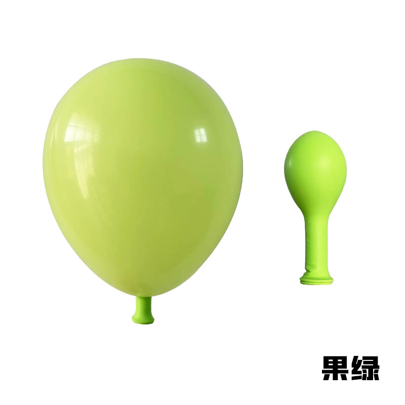 24inch Lime Green Standard Color Latex Balloon