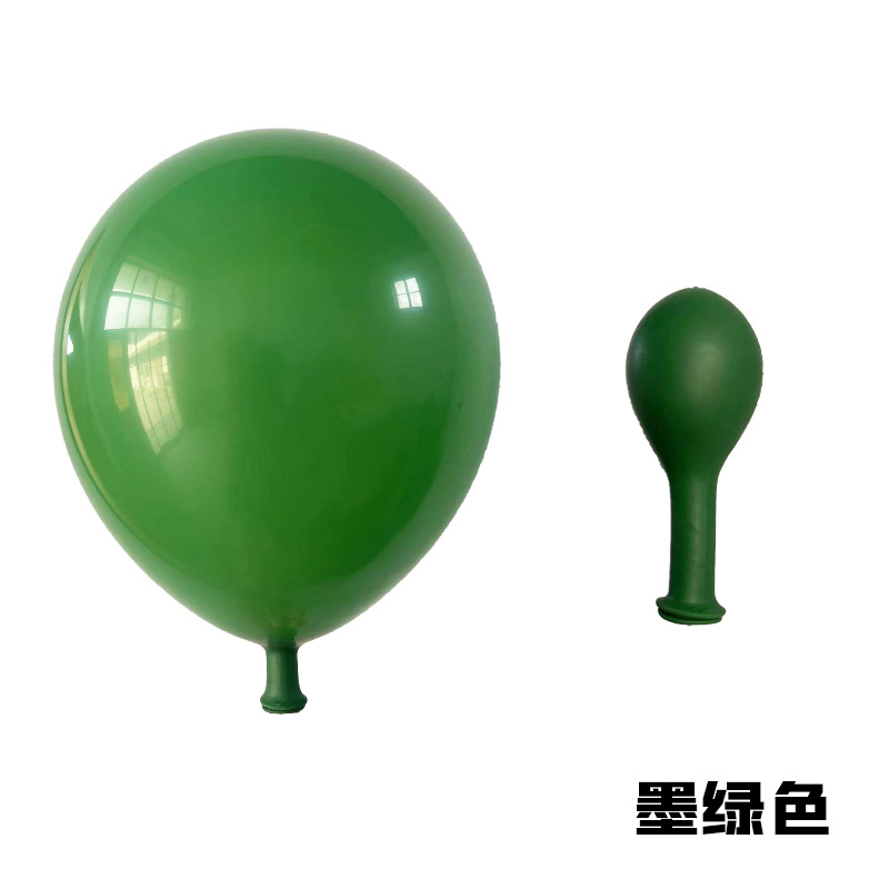 24inch Navy Green Standard Color Latex Balloon