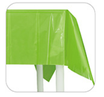 Solid Color Green Fluorescent Tablecloth