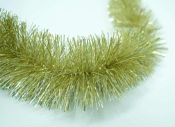 Simple Design Light Yellow 5-ply Tinsel Garland