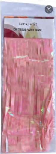 25*35CM Pink Tassel