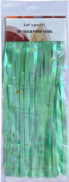 25*35CM Green Tassel