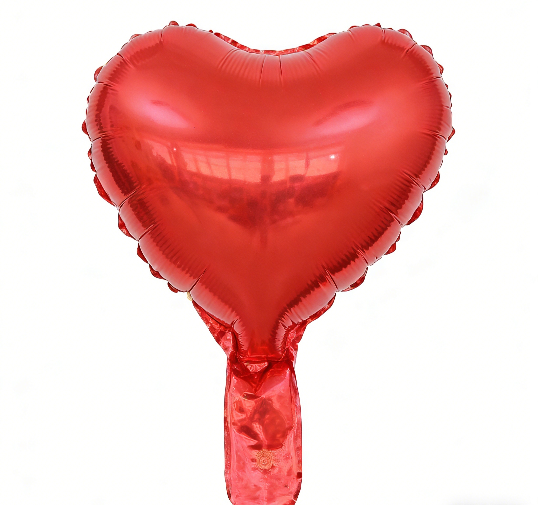 10 inch Red  Heart Shaped Foil Balloon