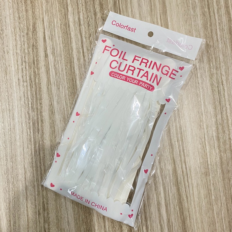 Tinsel Curtain Light Color White Color