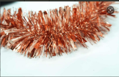 9*200 CM 4-ply Champagne Tinsel Garland