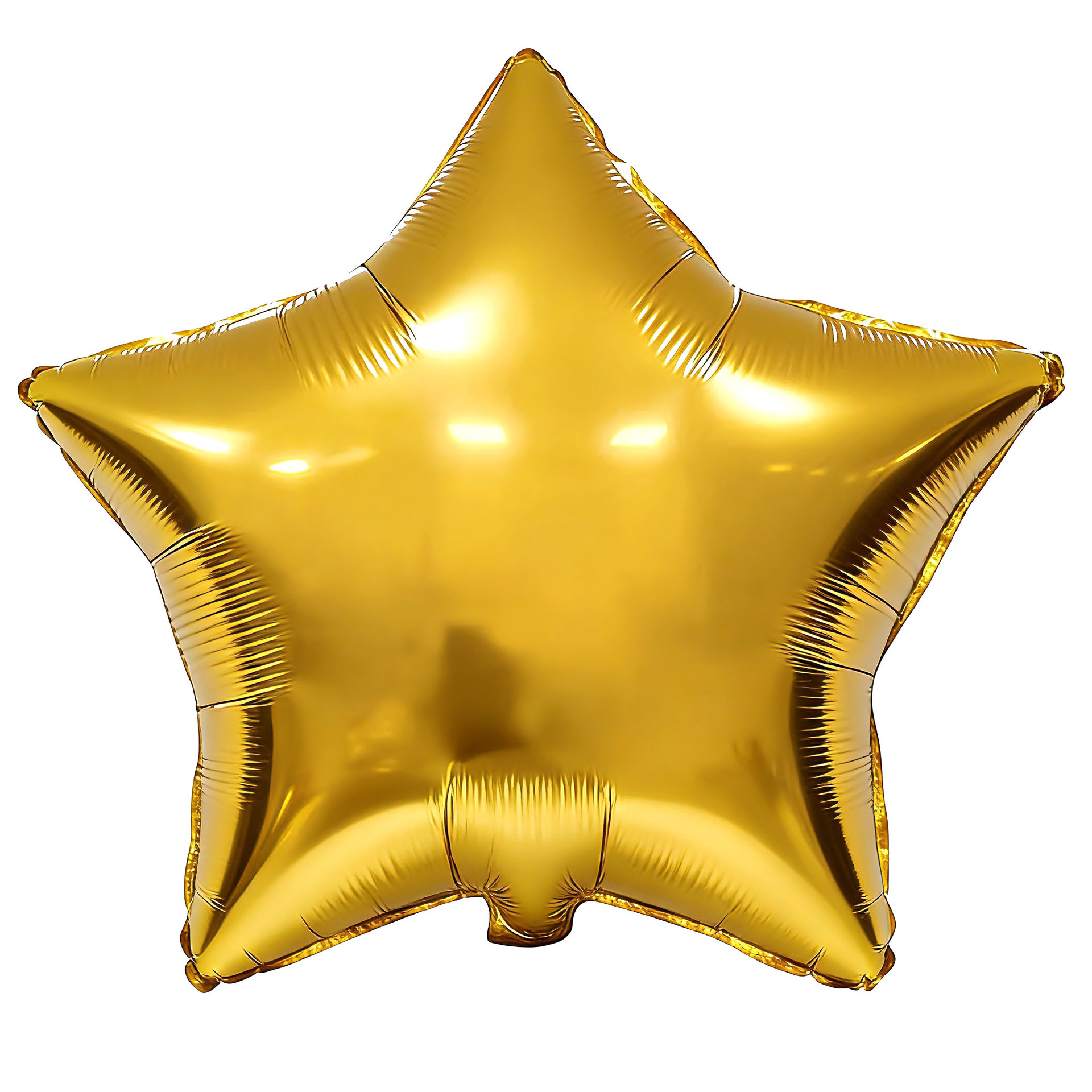18inch Gold Star Shaped Foil Balloon