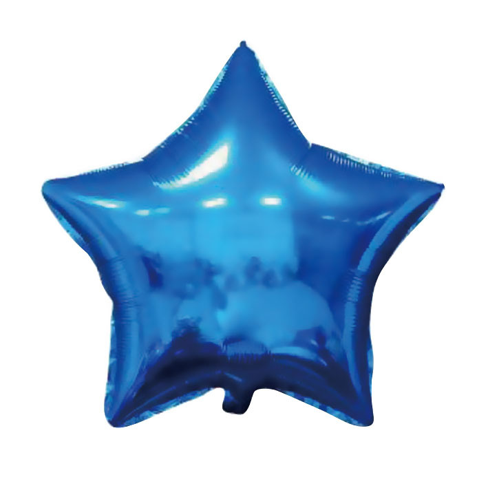 18inch Royal Blue Star Shaped Foil Balloon