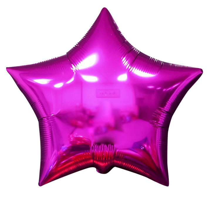 18inch Peach Star Shaped Foil Balloon
