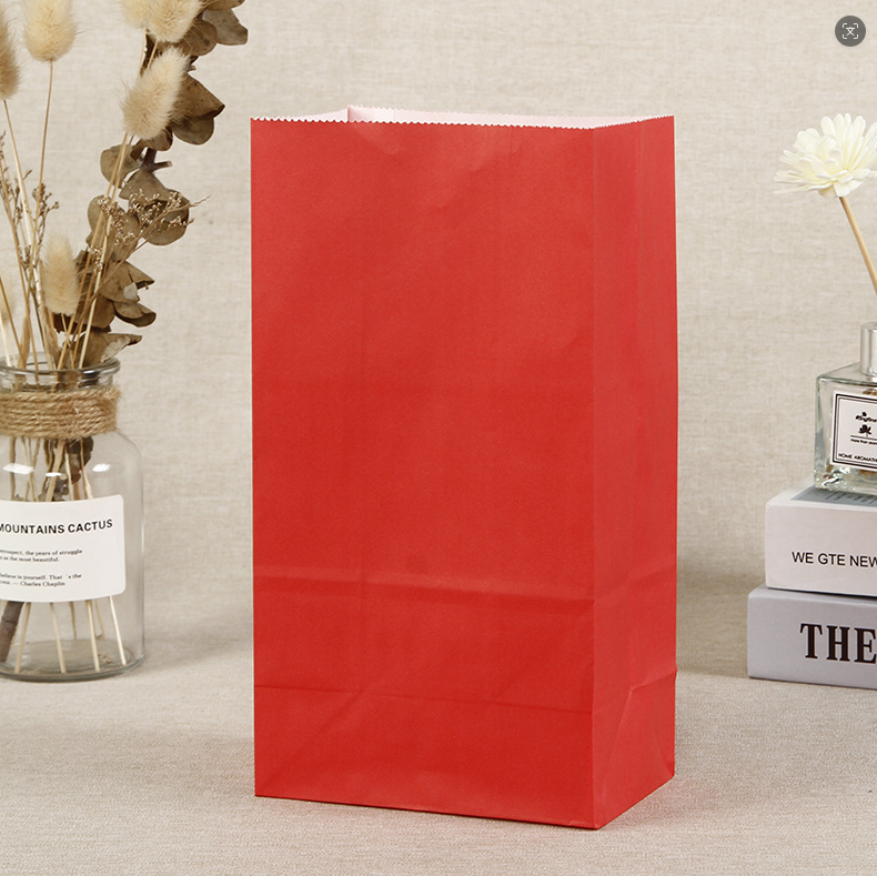 13*8*24CM Red Open Paper Bag