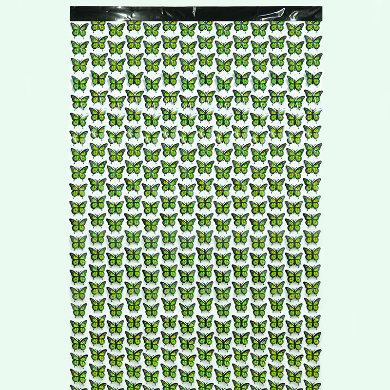 Butterfly Door Curtain 1*2m Green Tinsel Curtain