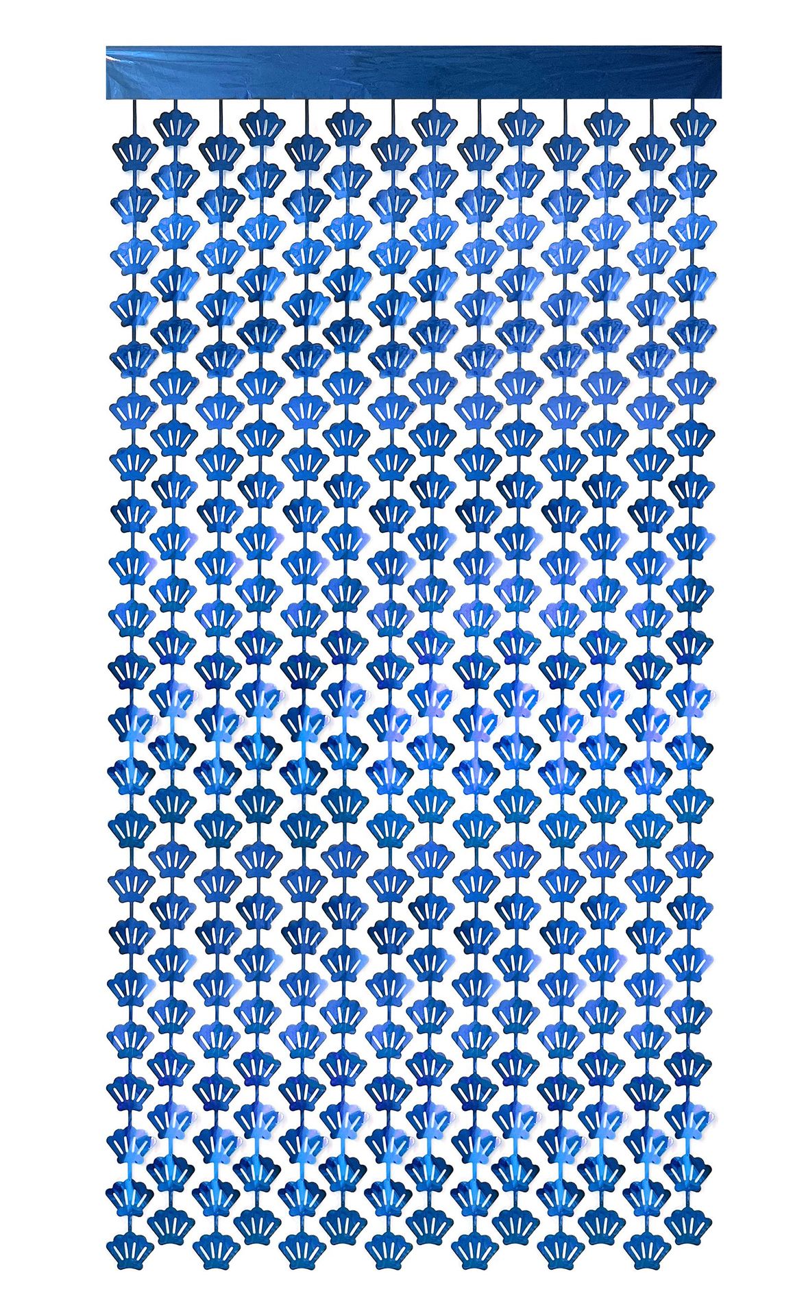 Light Shell 1*2m Dark Blue Tinsel Curtain